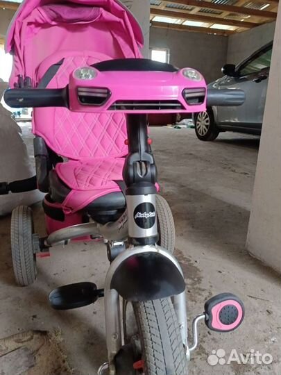 Детский трехколесный велосипед бу