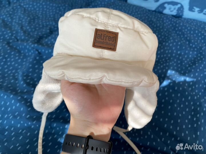 Шапка ушанка российского бренда зимняя 48 50