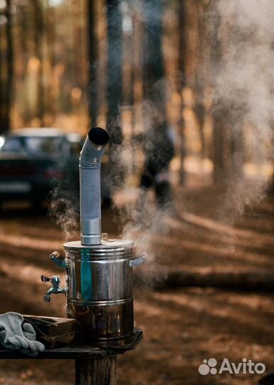 Современный самовар на дровах 5л
