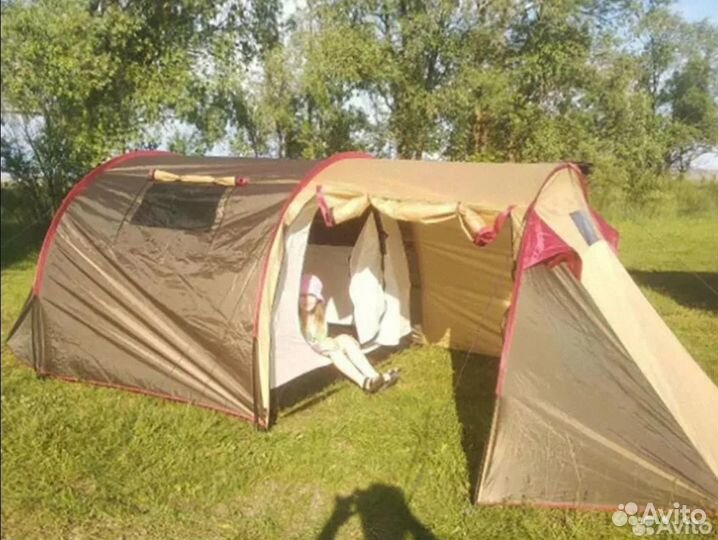 Палатка 4х местная с тамбуром