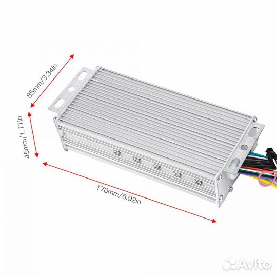 Контроллер 24-48V 1000W