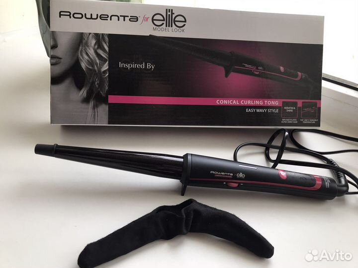 Щипцы плойка для завивки Rowenta Elite Model Look