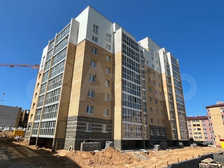 1-к. квартира, 43 м², 10/10 эт.
