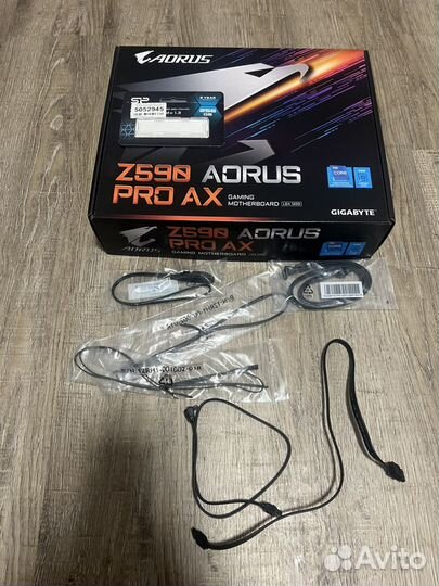 Материнская плата gogabyte z590 aorus pro ax