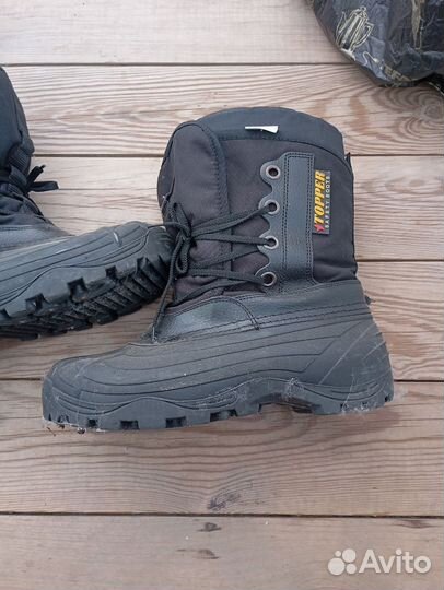 Сапоги зимние топеры 44