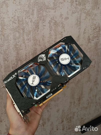 Видеокарта HIS RX 580 4GB