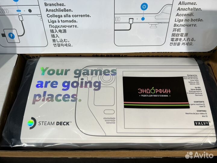 Steam Deck (3 ревизия с гарантией)