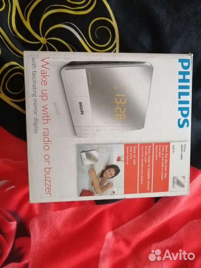 Радио часы будильник Philips