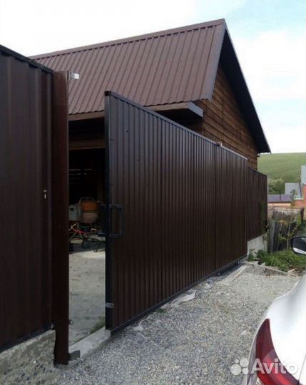 Секционные ворота