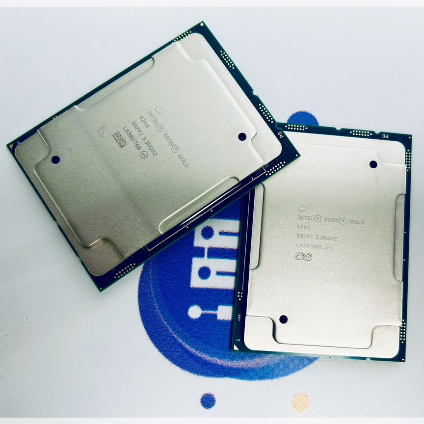 [4.2GHZ] Процессор Intel Xeon Gold 6246 12 Ядер Srfpj 4.2ghz
