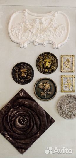 Панно из гипса 