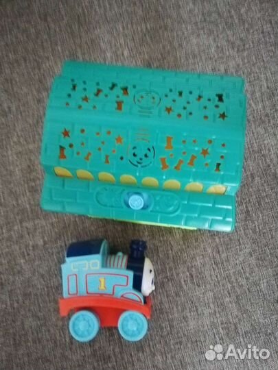 Паровозик Томас музыкальная игрушка ночник