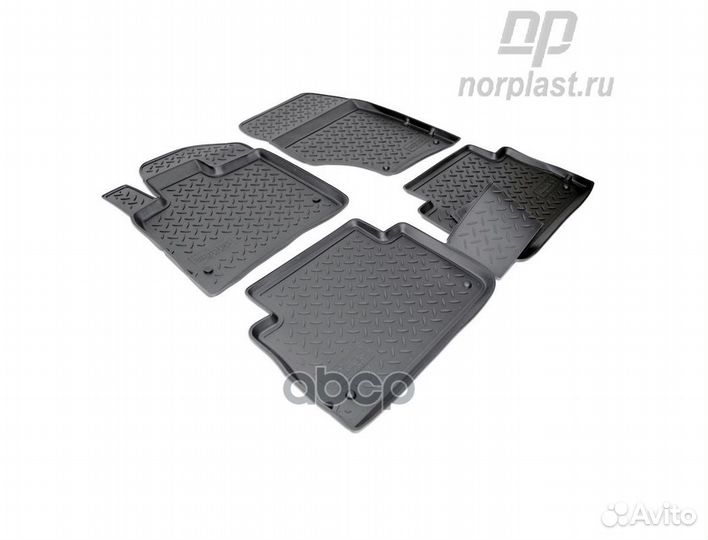 Коврики в салон полиуретан norplast audi Q7 05
