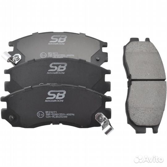 Колодки тормозные дисковые передние