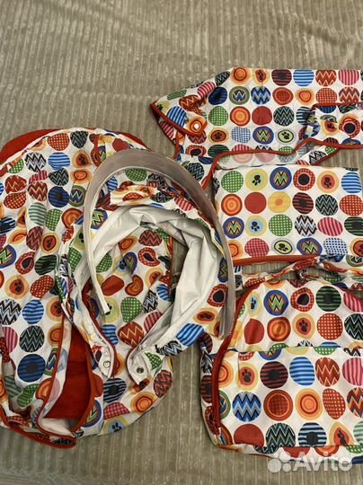 Летний кит на коляску stokke