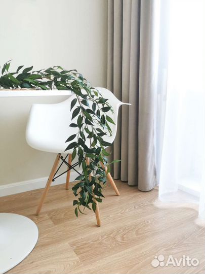 Лиана декоративная 170 см искусственная олива