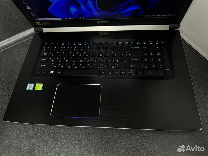 Игровой ноутбук Acer 17.3