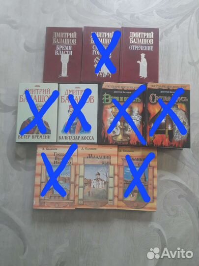 Книги Д.Балашов