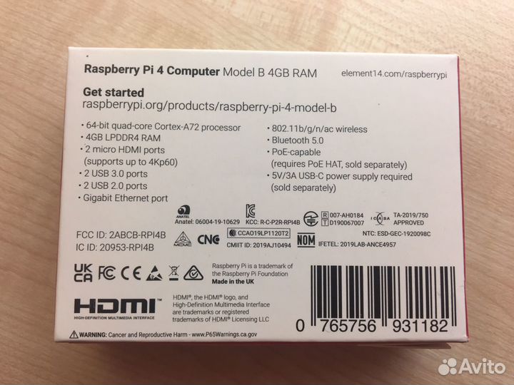 Raspberry pi 4 model b 4 gb