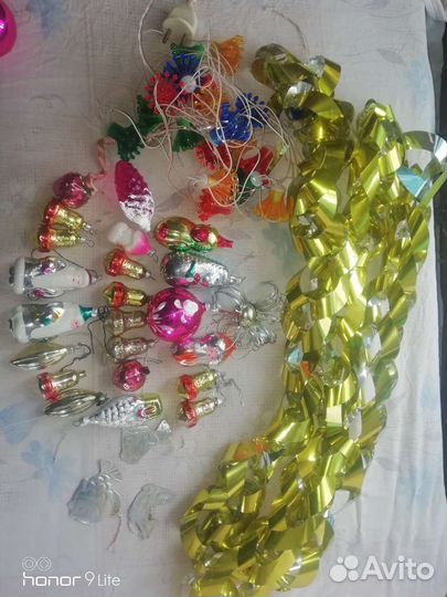 Советские елочные игрушки СССР
