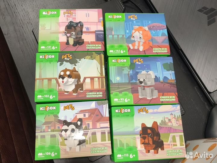 Конструктор kibox (наподобие Лего)