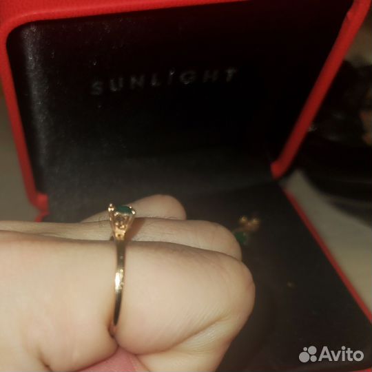 Комплект золотых украшений