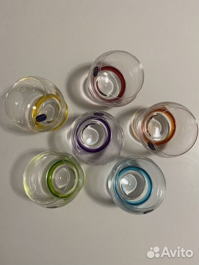 Стаканы новые с выпуклым дном Bohemia 390 мл 6 шт