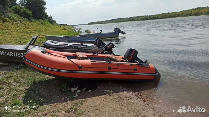 Надувная лодка пвх с мотором