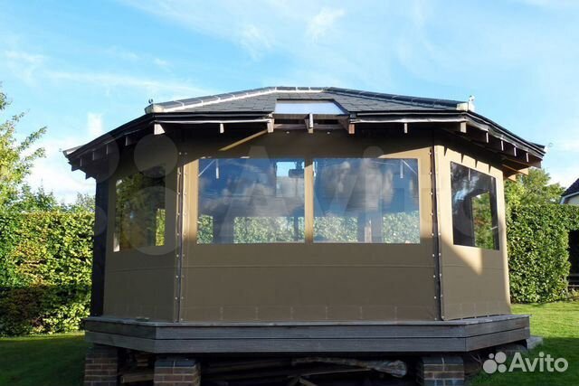 Мягкие окна, москитные сетки для беседки, террасы