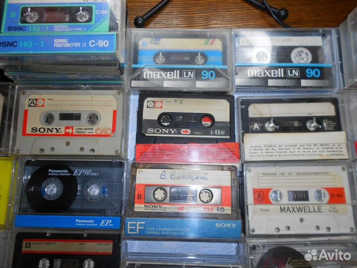Аудиокассета denon JVC TDK