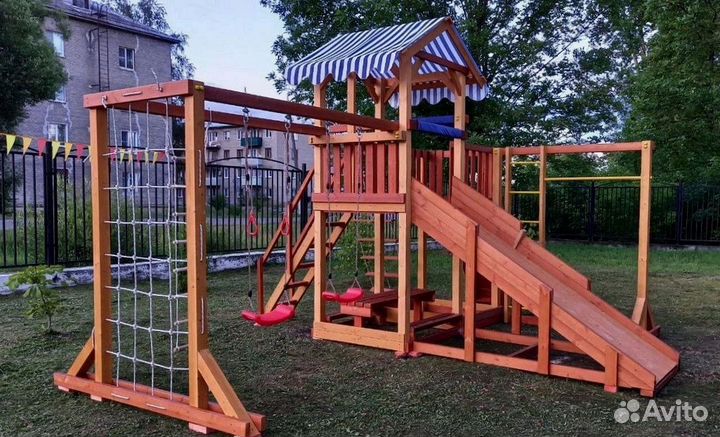 Новый детский спортивный комплекс для дачи