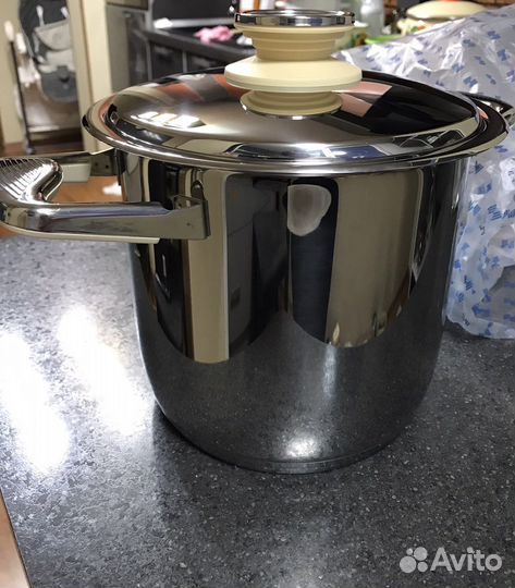 Zepter кастрюля новая 5.8л