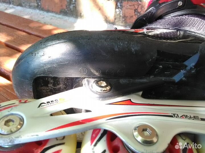 Ролики детские раздвижные размер 30-33 с защитой