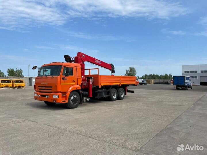 КамАЗ 65115 с КМУ, 2023