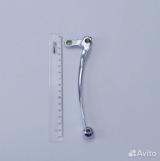 Ручка тормоза сцепления голая хром иж (пара)