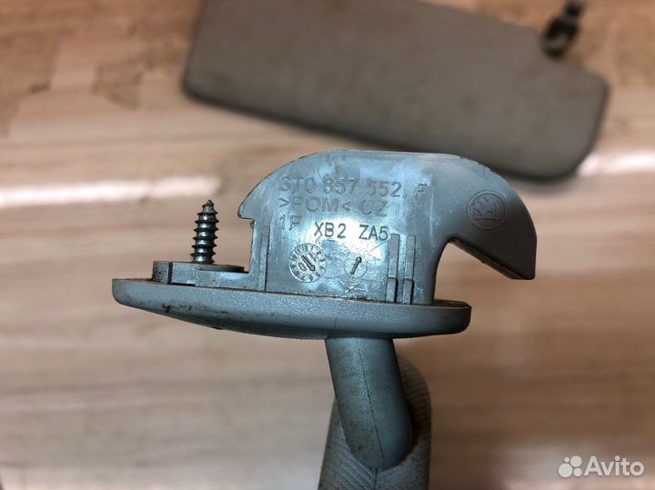 Солнцезащитный Козырек Левый правый Fabia 2