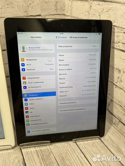 Планшеты iPad 4 32гб