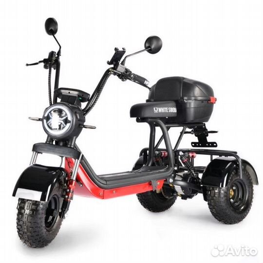 Электротрицикл WS trike mini black 1500