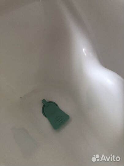 Ванночка для купания с горкой и термометром