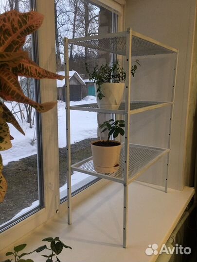 Стеллаж разборный металлический