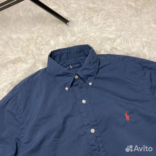 Хлопковая рубашка Polo Ralph Lauren оригинал