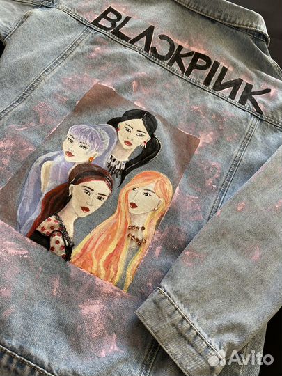 Blackpink роспись одежды, кастомизация