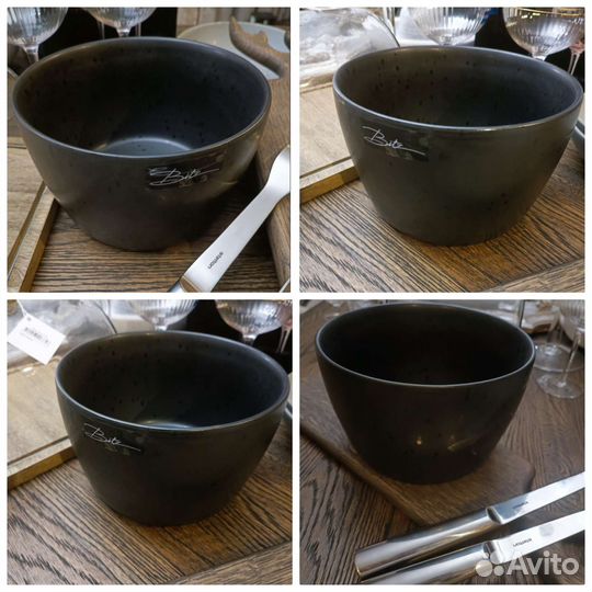 Пиала bitz (20см) вилка stelton (Дания) доска дуб