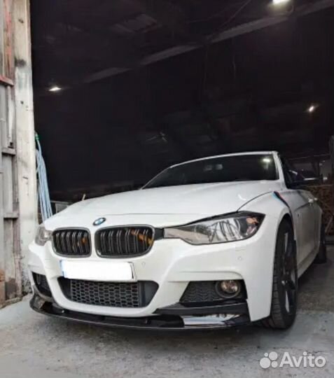 Сплиттер на bmw 3 f30 f31 f35 m paket