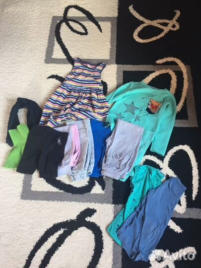 Пакет вещей для девочки 116-122
