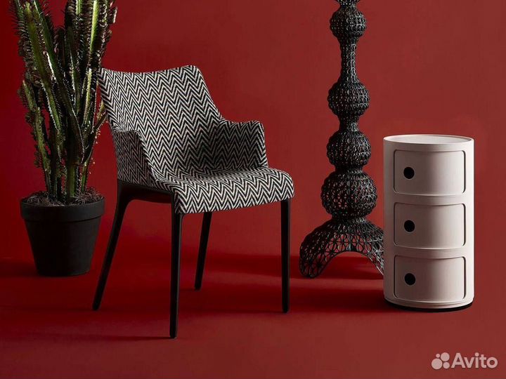 Стул Eleganza mia черный Италия Kartell