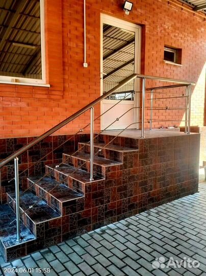 Перила для лестниц из нержавеющей стали