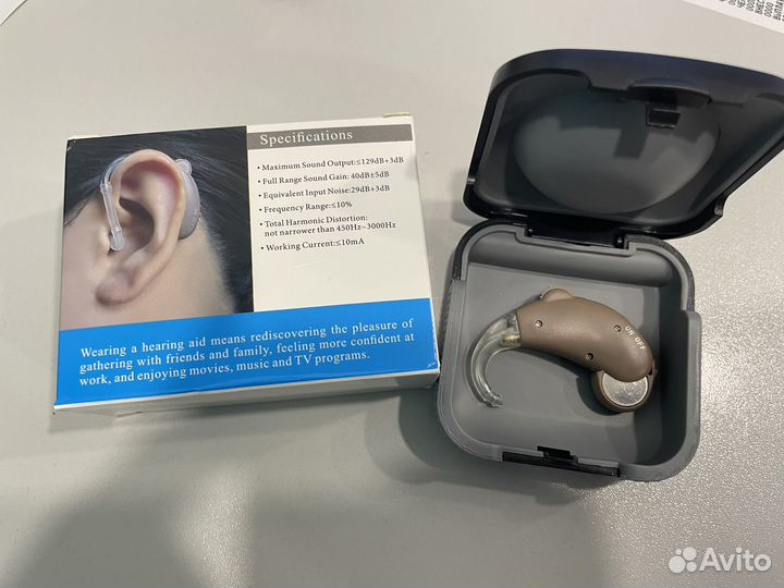 Слуховой аппарат новый