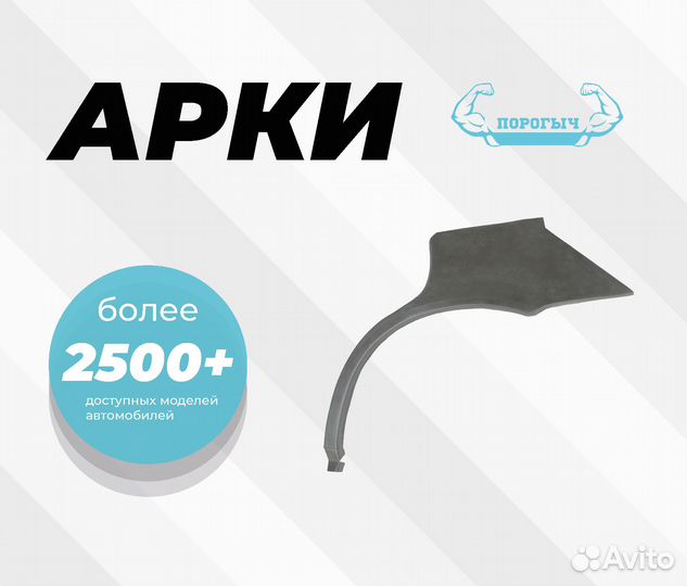 Арка Dodge Caravan 4 правая