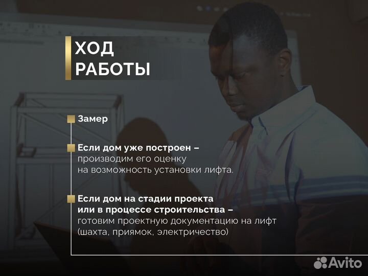 Лифт для торгового центра